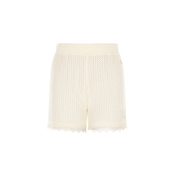 NoBell' Silas Crochet Knitted Short Pearled Ivory