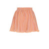 NoNo Norah Striped Plissee Skirt Orange Coral