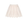 NoNo Nova Skirt with Embroidered Border Hint of a Tint Salmon