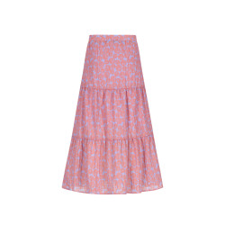 NoNo Nael AOP Shells Maxi Skirt Galaxy Lilac