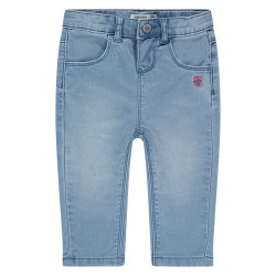 Babyface baby girls denim pants Medium blue denim