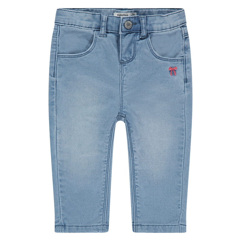 Babyface baby girls denim pants Medium blue denim