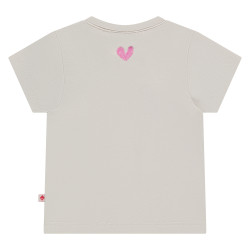 Babyface baby girls t-shirt short sleeve Ivory