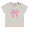 Babyface baby girls t-shirt short sleeve Ivory