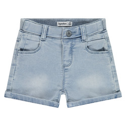 Babyface baby boys denim short Light blue denim
