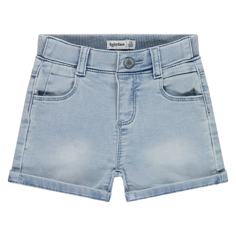 Babyface baby boys denim short Light blue denim