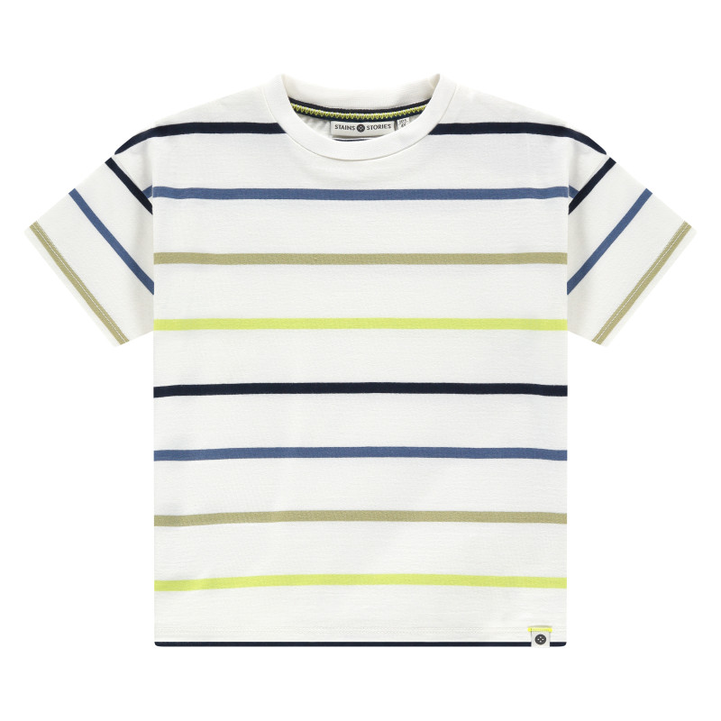 Stains and Stories boys t-shirt short sleeve Off-White