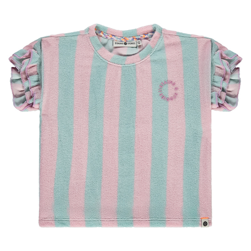 Stains and Stories girls t-shirt short sleeve Mint