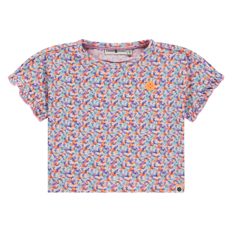 Stains and Stories girls t-shirt short sleeve Blush