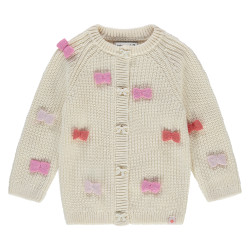 Babyface baby girls cardigan Ivory