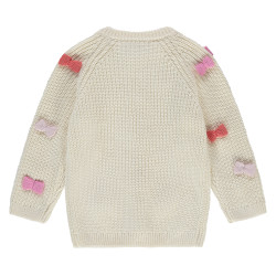 Babyface baby girls cardigan Ivory
