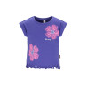 B.Nosy B.Nosy girls T-shirt fringe Tikki Blue Iris