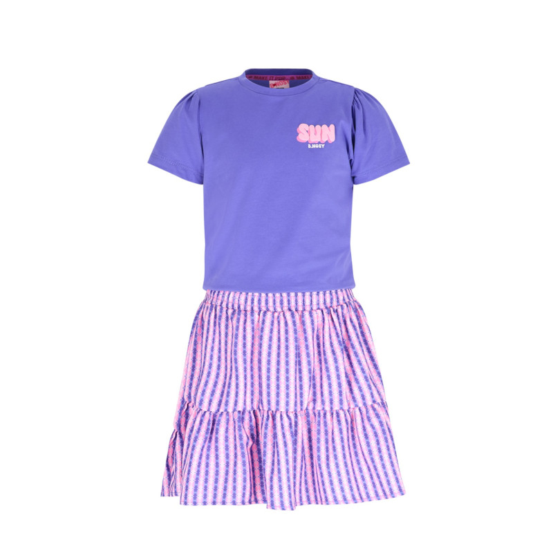 B.Nosy B.Nosy girls dress Dunya Blue Iris