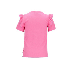 B.Nosy B.Nosy girls Top Tessa Fluor Pink