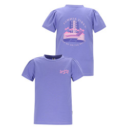 B.Nosy B.Nosy girls T-shirt Tammy Deep Periwinkle