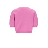 Nono Keya Knitted Top with intarsia hearts