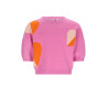 Nono Keya Knitted Top with intarsia hearts