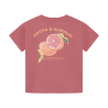 Daily Seven T-shirt Backprint Heather Rose