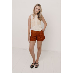 Frankie&Liberty Vionita Crochet Top CREAM