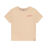 Daily Seven T-shirt Backprint Latte Sand