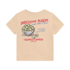 Daily Seven T-shirt Backprint Latte Sand