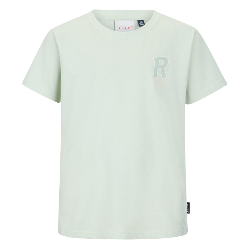 Retour t-shirt Jarno Soft Mint
