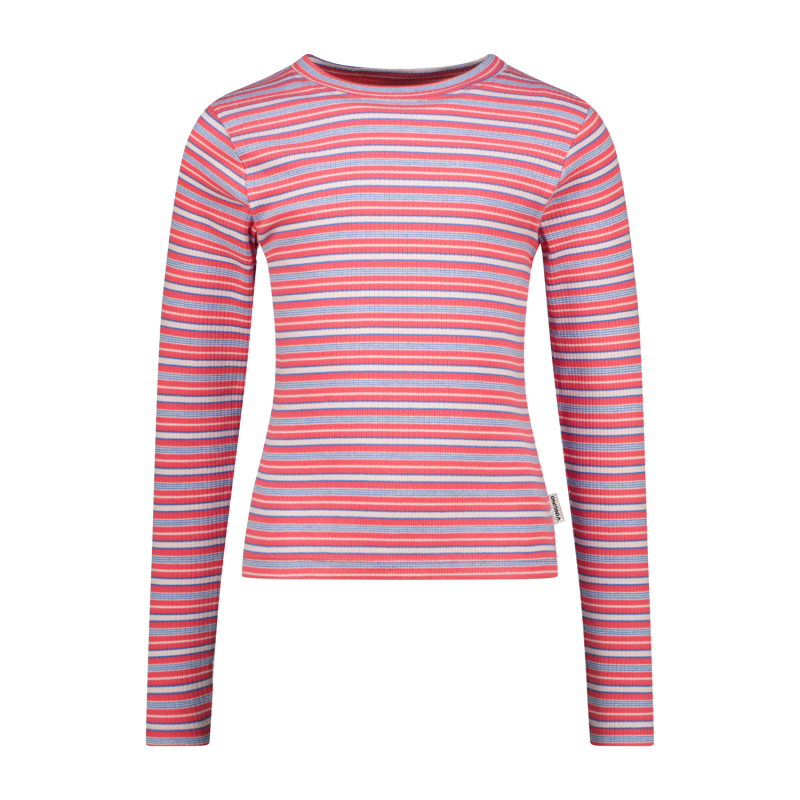 Vingino Basic stripe top Coral paradise
