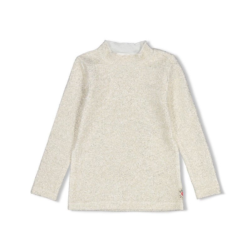 Jubel Longsleeve crinkle - Daily Princess Offwhite