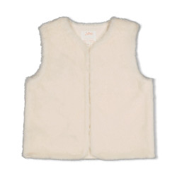 Jubel Fake fur gilet - Daily Princess Offwhite