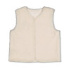 Jubel Fake fur gilet - Daily Princess Offwhite
