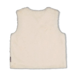 Jubel Fake fur gilet - Daily Princess Offwhite