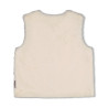 Jubel Fake fur gilet - Daily Princess Offwhite
