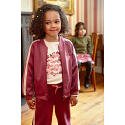 Jubel Sporty broek - Moon Flowers Mauve