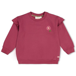 Jubel Sweater relaxed fit - Moon Flowers Mauve