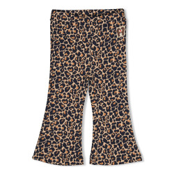 Feetje Flare broek AOP - City Chic Zand