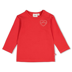 Feetje Longsleeve - City Chic Rood