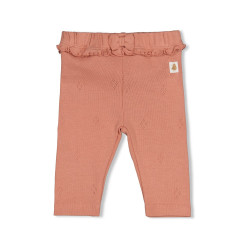 Feetje Legging pointelle rib - Fall in Love Roze