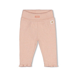 Feetje Broek rib - Fall in Love Roze melange