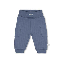 Feetje Broek rib - Breakfast Buddy Blauw