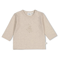 Feetje Longsleeve - The Cuddle Company Taupe melange