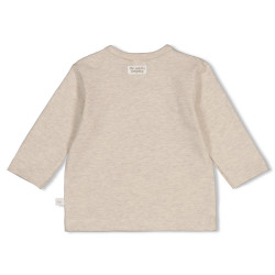 Feetje Longsleeve - The Cuddle Company Taupe melange