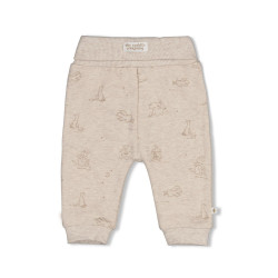 Feetje Broek AOP - The Cuddle Company Taupe melange
