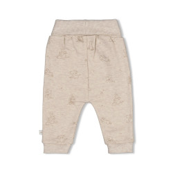 Feetje Broek AOP - The Cuddle Company Taupe melange