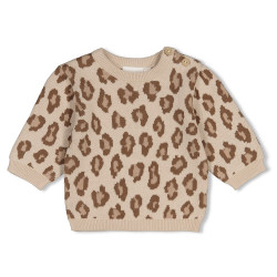 Feetje Sweater gebreid AO - The Knits Zand