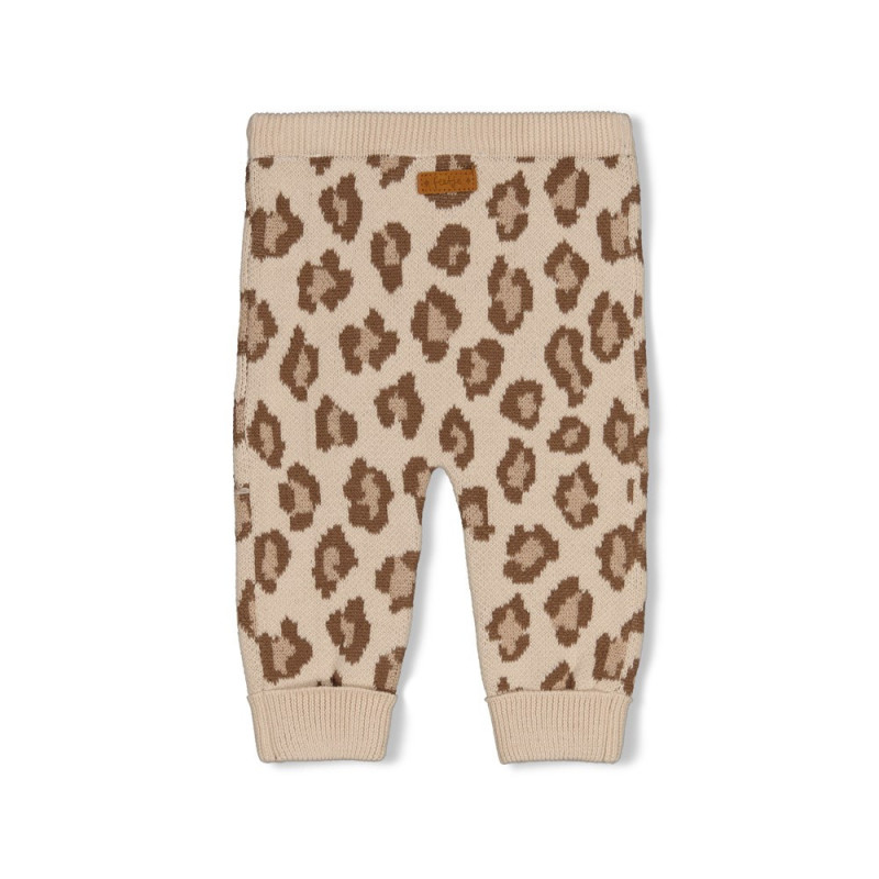 Feetje Broek gebreid AO - The Knits Zand