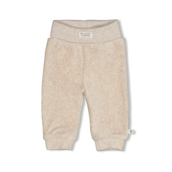 Feetje Broek velours rib - The Cuddle Company Taupe melange