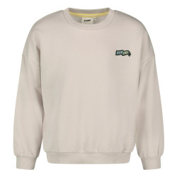 Sturdy Sweater met backprint oversized - Fix It Kit