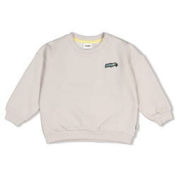 Sturdy Sweater met backprint oversized - Fix It Kit