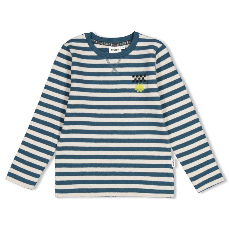 Sturdy Longsleeve streep - Fix It Petrol