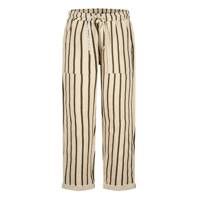 Sturdy Broek streep loose fit - Rock the Earth Kit